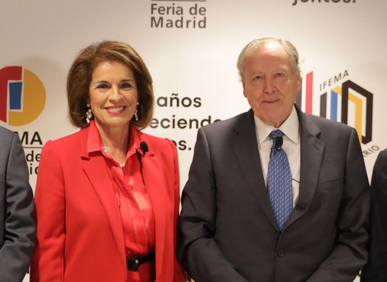 Ana Botella con Álvarez del Manzano.