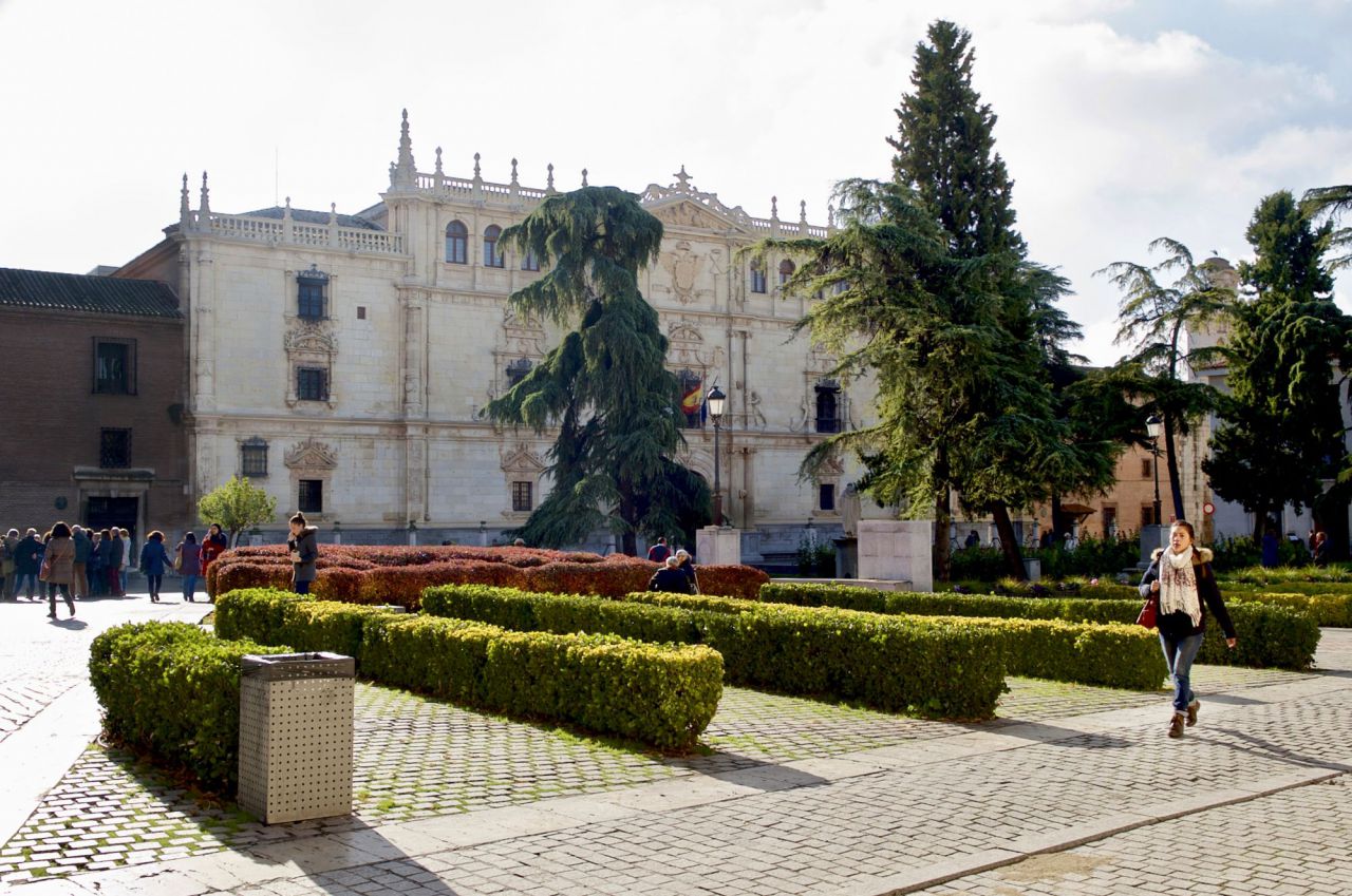 Colegio Mayor de San Ildefonso en Alcalá de Henares, de Rodrigo Gil de Hontañón. 