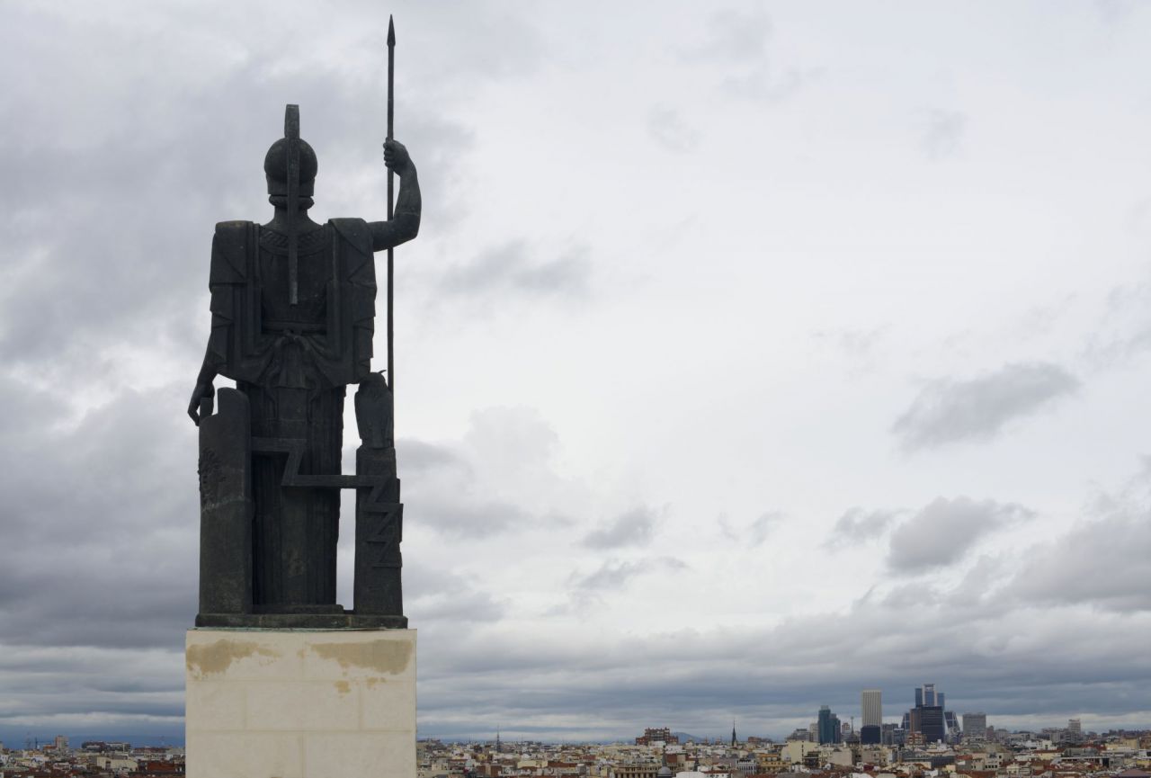 Terraza del edificio del Círculo de Bellas Artes, de Antonio Palacios.