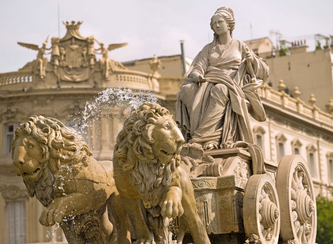 Fuente de Cibeles, de Ventura Rodríguez.