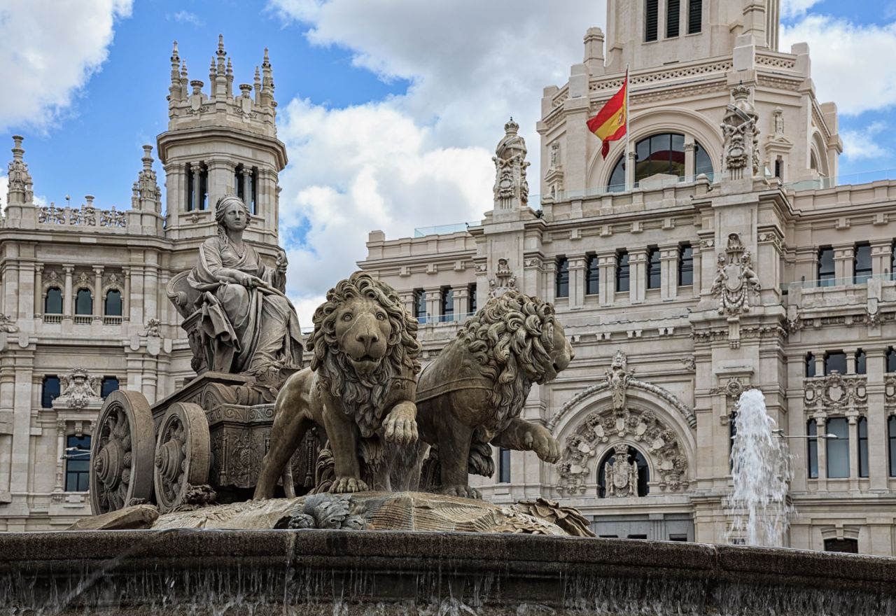 Fuente de Cibeles, de Ventura Rodríguez.