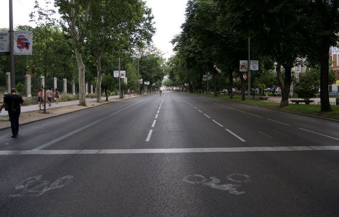 El Paseo del Prado ya fue convertido en peatonal los domingos siendo alcaldesa Manuela Carmena