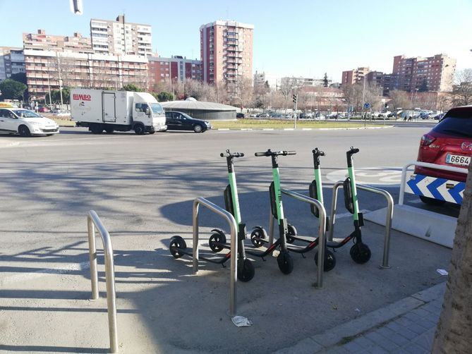 Patinetes eléctricos, imagen de archivo.