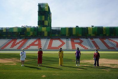 El Estadio Vallehermoso vuelve a la actividad