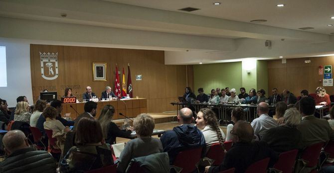 Sesión del pleno de la Junta de Salamanca, en diciembre de 2019: esta vez no habrá público.