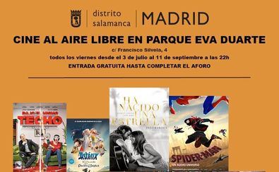 El parque Eva Duarte estrena un cine de verano