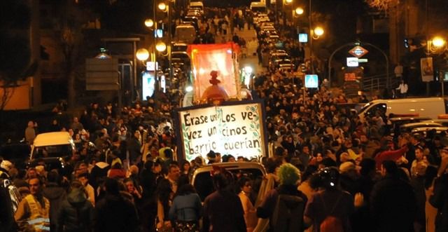 La Cabalgata de Hortaleza, organizada por los vecinos. 