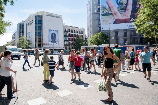 Según los datos de este informe, la calle de Goya pasa a ofrecer mejor dato de recuperación del consumo de Madrid en octubre (-13,7%).