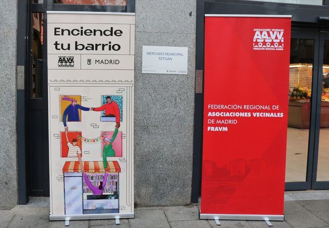 Asociaciones vecinales como las de Tetuán, Quintana (Ciudad Lineal), Fuencarral, Saconia (Moncloa-Aravaca), Lavapiés (Centro), Puente de Vallecas o Puerta del Ángel se coordinarán con las organizaciones del pequeño comercio para 'amplificar' este mensaje y que se pueda obtener un 'beneficio real' para los barrios.