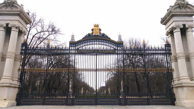 El parque del Retiro, entre los ocho grandes parque de la capital que hoy tendrá restricciones de acceso por inclemencias meteorológicas.