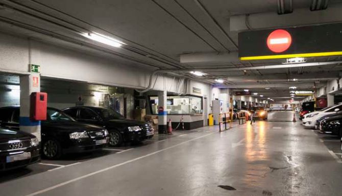 Cierra por daños estructurales el parking de Recoletos y sus usuarios han sido reubicados