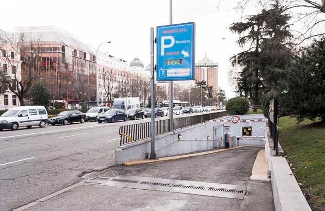 Cierra por daños estructurales el parking de Recoletos y sus usuarios han sido reubicados