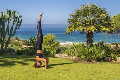 Los beneficios del yoga, en vacaciones