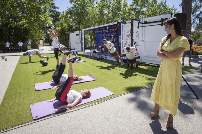 Villacís ha destacado que con esta nueva actividad “queremos acercar el deporte a todos los madrileños para promover un estado de vida saludable”.