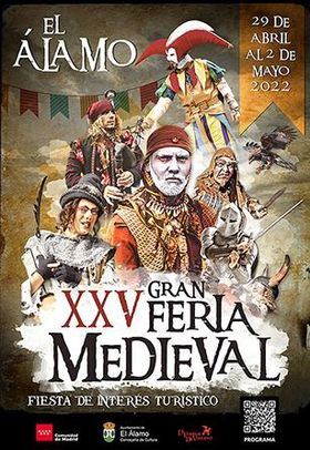 El Álamo recupera su Feria Medieval hasta el 2 de mayo, con más de 100 animaciones de teatro y música