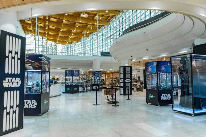 Con motivo del 'Star Wars Day', este 4 de mayo se inaugura una exposición de artículos de coleccionista en el Centro Comercial de El Corte Inglés de Sanchinarro, hasta el 29 de mayo