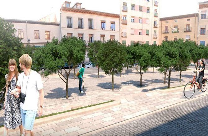 En el barrio de Malasaña se van a invertir cerca de 970.000 euros para mejorar la accesibilidad en cinco de sus calles: Montserrat, Quiñones, San Dimas, Acuerdo y Norte.