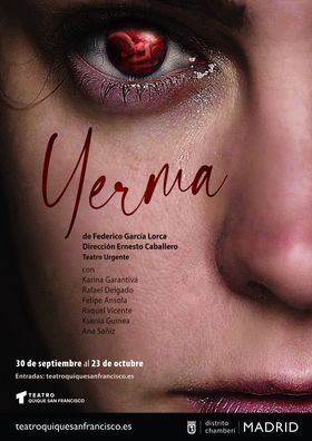 Vuelve a escena el poema dramático de García Lorca, 'Yerma', revisado para nuestro tiempo con Teatro Urgente