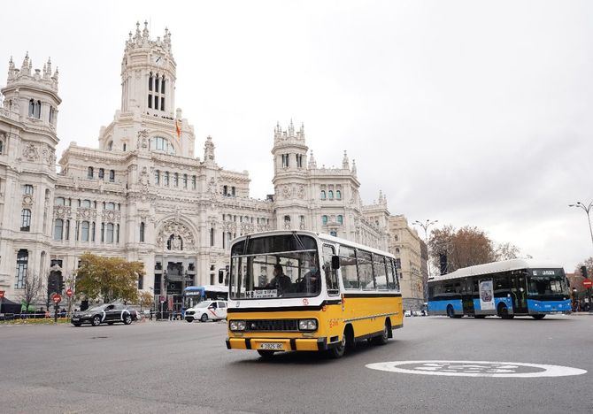 El público podrá admirar al legendario Leyland Titan de 1957 y el Pegaso 6035 del año 1971, entre otros modelos que han marcado la historia de Madrid.