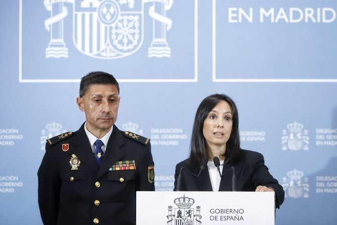 Mercedes González ha trasladado un mensaje de tranquilidad y seguridad a la ciudadanía, porque la Delegación del Gobierno y la Jefatura Superior de Policía 'están trabajando para que Madrid disfrute de unas Navidades tranquilas y seguras'.