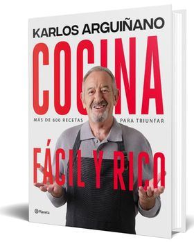 Arguiñano publica su noveno recetario, 'Cocina fácil y rico', con platos 'tan sorprendentes como sencillos de preparar'