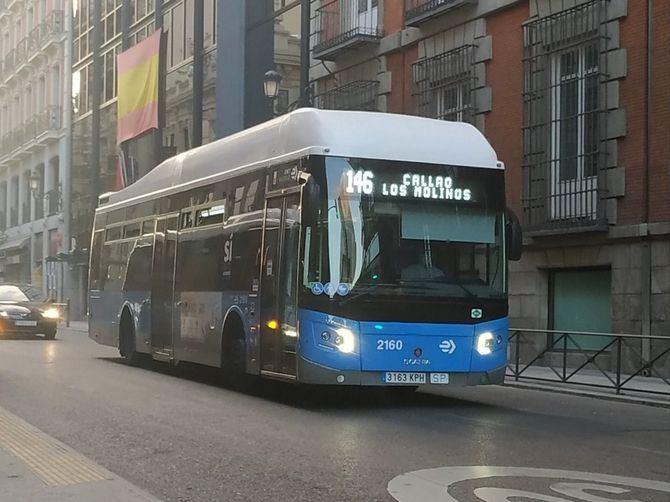 El fomento del autobús es clave para el impulso de la movilidad sostenible en Madrid en unas jornadas en las que se espera que la ciudad alcance un alto número de desplazamientos.