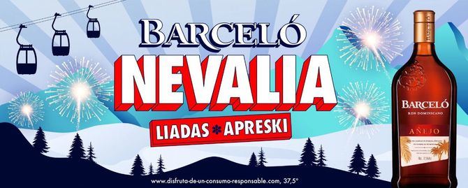 La experiencia de Ron Barceló se celebrará, entre el 9 y 12 de febrero, en la mítica estación de esquí aragonesa.