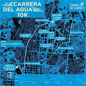 La décimocuarta Carrera del Agua del Canal de Isabel II tendrá dos recorridos, de 10 y 5 kilómetros