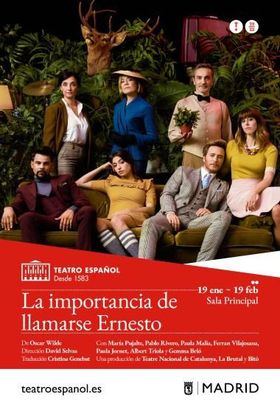 'La importancia de llamarse Ernesto', Teatro Español 