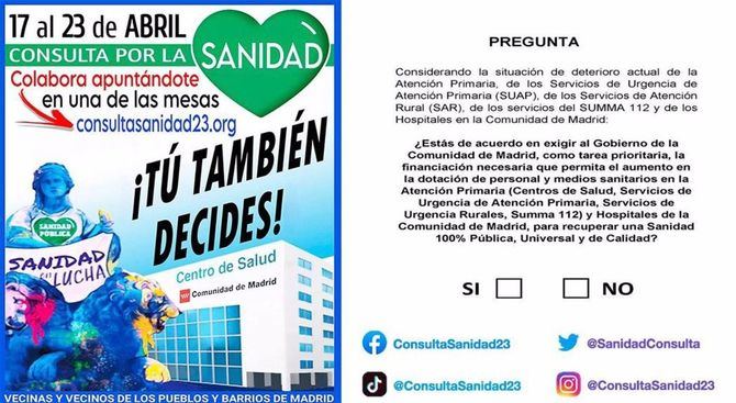 Hay alrededor de 1.742 mesas en espacios públicos como centros de salud, centros de especialidades y hospitales, así como puntos móviles de votación e información.