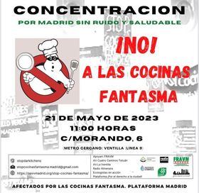 Vuelven las protestas este domingo contra las cocinas industriales de La Ventilla, en Tetuán