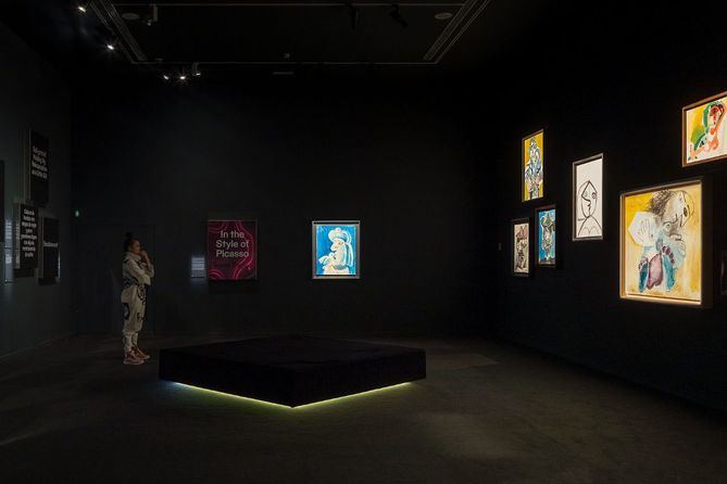 La exposición 'Picasso: Sin Título' en La Casa Encendida presenta 50 obras del último periodo del artista (1963-1973), de las cuales 12 no se habían mostrado al público hasta ahora y 23 es la primera vez que se exhiben en España.