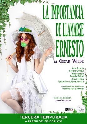 La ironía de Oscar Wilde en 'La importancia de llamarse Ernesto' desembarca en el Teatro Lara