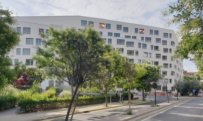 El Ayuntamiento de Madrid sorteará, en el cuarto trimestre del año, 102 viviendas nuevas, eficientes, de máxima calidad y asequibles, en el 'ecobarrio' de Puente de Vallecas, desarrollado por la Empresa Municipal de la Vivienda y Suelo.