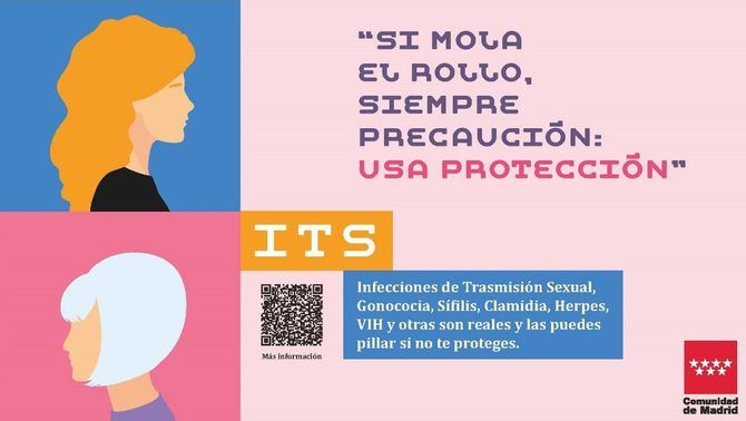 'Siempre precaución', campaña para concienciar a los jóvenes madrileños sobre el uso del preservativo para evitar ITS
