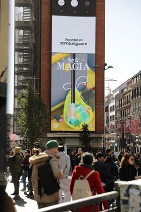 La campaña se puede visualizar, también, en las grandes pantallas de Callao, el Corte Inglés y la FNAC.