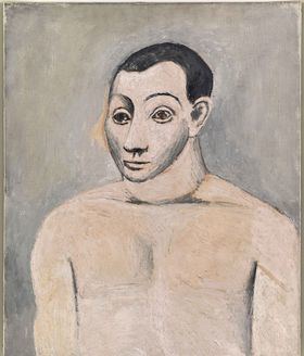 'Autorretrato', de Pablo Picasso (1906), óleo sobre lienzo (65x54). Musée National Picasso Paris. 