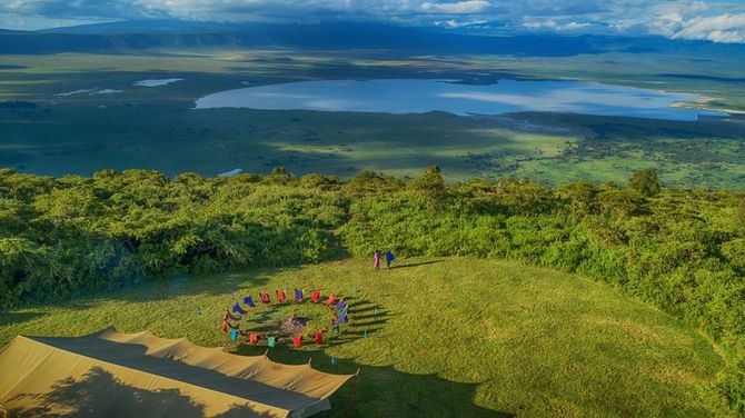 El Área de Conservación del Ngorongoro, declarada Patrimonio de la Humanidad, es un lugar mágico para despedir el año.