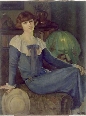 Marisa Roësset Velasco, 'Autorretrato', 1924. Museo Nacional Centro de Arte Reina Sofía, Madrid.