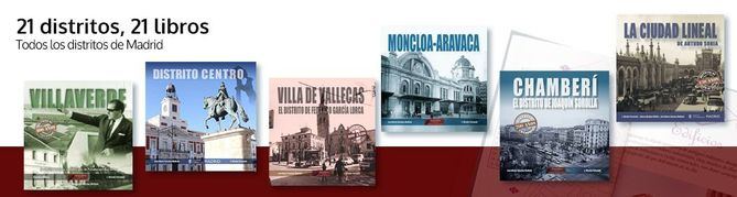 La historia de los 21 distritos que componen Madrid, en una colección de volúmenes independientes