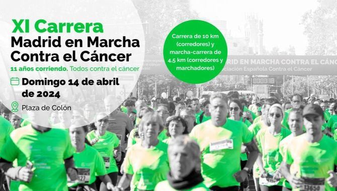 Esta carrera popular, que cumple su undécimo aniversario, está organizada por la Asociación Española contra el Cáncer (AECC) y tiene como objetivo crear un movimiento social para involucrar a personas, empresas e instituciones en torno a la lucha contra el cáncer. Cuenta con sus dos tradicionales circuitos de 5km y 10km, con salidas independientes, además de carreras infantiles y el Espacio de Actividades Familiares.