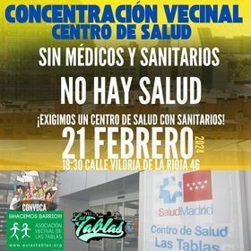 Los vecinos de Las Tablas denuncian que el centro de salud inaugurado hace tres meses sigue sin médicos