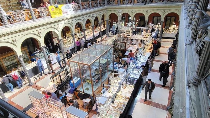 En Expominerales, se expondrán una amplia variedad de minerales, fósiles, gemas y meteoritos de todo el mundo, aportados por un grupo internacional de comerciantes, que hacen de esta feria una cita ineludible para coleccionistas, aficionados y grupos de todo el país.