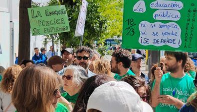 La educación pública madrileña afronta este martes, 21 de mayo, la segunda de las dos jornadas de huelga que secundan tanto los cuatro sindicatos de la Mesa Sectorial --CC.OO, ANPE, CSIF y UGT--, como CGT, CNT, STEM y la Asamblea Menos Lectivas.