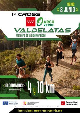 El Cross Arco Verde Valdelatas se celebra el 2 de junio, para promocionar el uso público de este corredor medioambiental