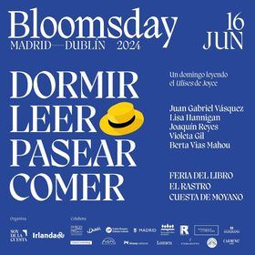 Juan Gabriel Vásquez, Lisa Hannigan y Joaquín Reyes, entre los protagonistas del Bloomsday en Madrid