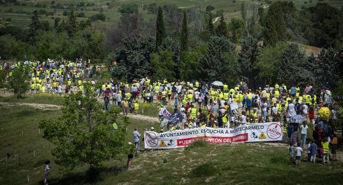 El alcalde de Madrid, José Luis Martínez-Almeida, ha informado de que no se han detectado ningún indicio de restos humanos en la parcela destinada a construir el cantón de Montecarmelo.