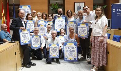 El viaducto, en el cartel de las fiestas de agosto en Centro