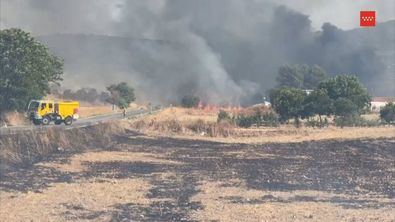 El incendio de Loeches, en fase de control