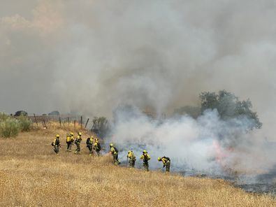 El incendio de Tres Cantos afecta a 535 hectáreas